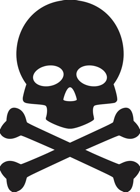 skull and crossbones icon. skull design icon. danger symbol. poison ...