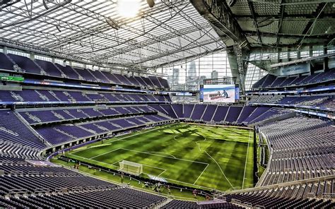 Minnesota Vikings new stadium soccer USA Minneapolis America football ...