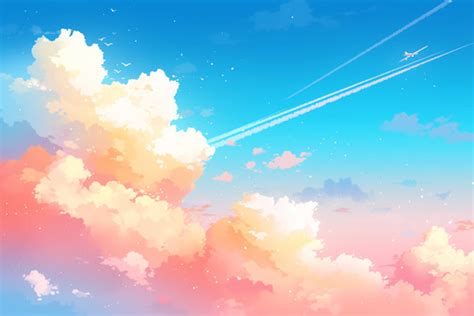 Free Vectors | Sunset sky background material