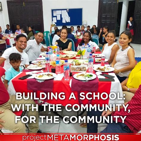 BUILDING A SCHOOL: WITH THE COMMUNITY, FOR THE COMMUNITY