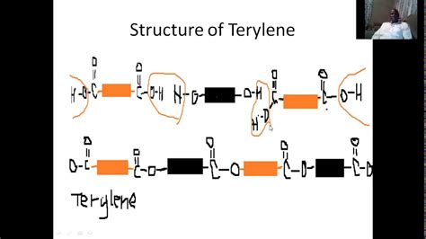 Organic chemistry Formation of terylene by condensation polymerization - YouTube