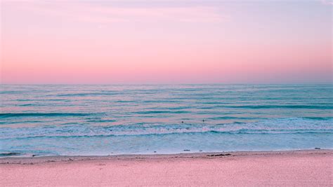 Purple Pink Beach Wallpaper Pastel Beach Aesthetic Wallpapers | Images and Photos finder