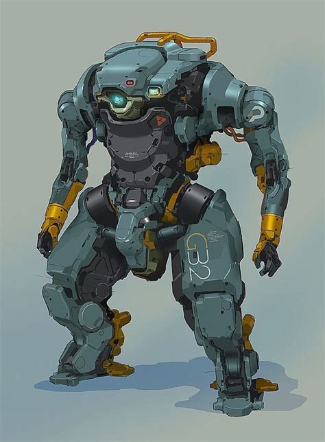 Pin de Vladimir Djordjevic em Mechs | Design de personagem, Cyberpunk ...