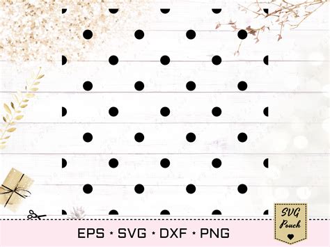 Polka Dot seamless pattern SVG By SVGPouch | TheHungryJPEG