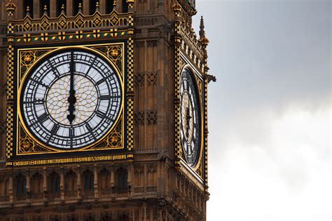 Time On Big Ben Free Stock Photo - Public Domain Pictures