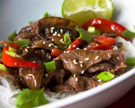 Thai Beef & Pepper Stir Fry