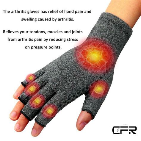 Anti Arthritis Gloves Hand Support Pain Relief Arthritis Finger Compression GW | eBay