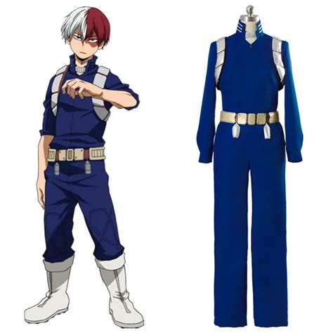 Anime Boku no Hero Academia Cosplay S2 Shoto Shouto Todoroki Costume ...