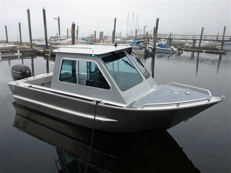 20' Bowen Aluminum Cabin Boat by Silver Streak Boats