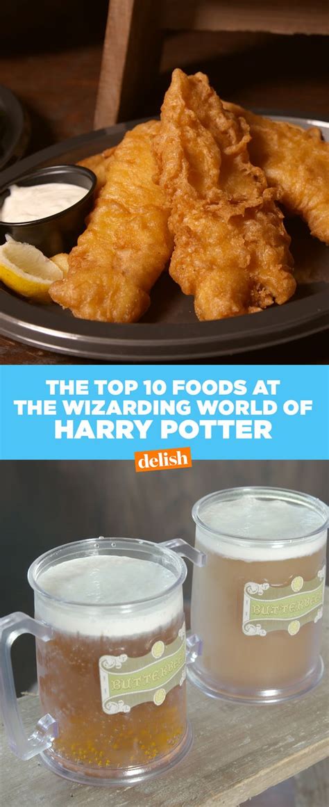 The Wizarding World of Harry Potter Food - Delish