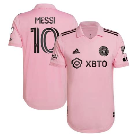 Lionel Messi Inter Miami CF adidas 2023 The Heart Beat Kit Jersey - Pink in 2023 | Custom ...