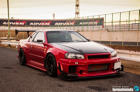 Nissan Skyline Gtr R34 Wallpaper - Nissan Skyline Gtr R34 Red (#1167011 ...