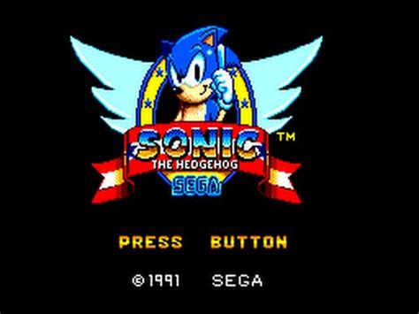 Sega Master System Sonic