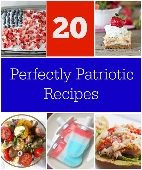 20 Perfectly Patriotic Recipes & Meal Ideas - PinkWhen