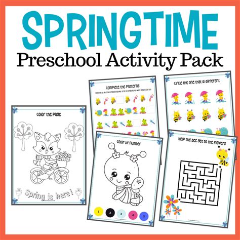 Spring Activities for Preschoolers