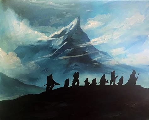 Lord of the Rings - Paint and Sip Event