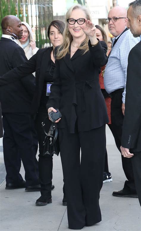 MERYL STREEP Arrives at 48th Chaplin Awards in New York 04/24/2023 ...