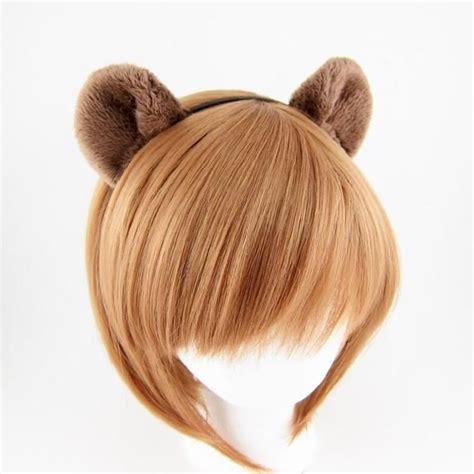 Bear Ears Headband Brown Bear Ears Costume Headband | Ear headbands ...