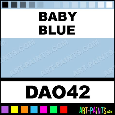 Baby Blue DecoArt Acrylic Paints - DAO42 - Baby Blue Paint, Baby Blue Color, Americana DecoArt ...