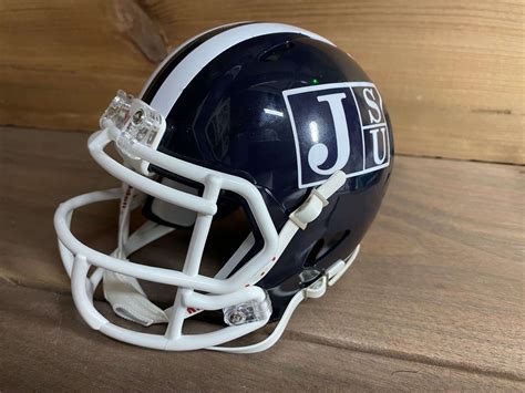 Jackson State Riddell Mini Football Helmet - 417 Helmets