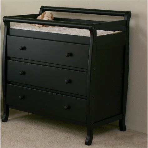 DaVinci Emily 4-in-1 Convertible Crib with Changing Table in Ebony - M4791E-CribSet-PKG