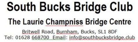 South Bucks Bridge Club, Burnham, Bucks