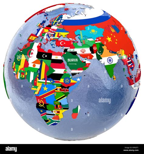 High Resolution Political World Map