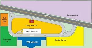 Airport Parking Maps For Boise, Burbank, Burlington, BWI