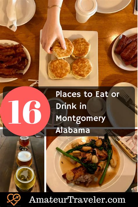 16 Great Places to Eat or Drink in Montgomery Alabama