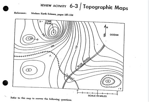 Topographic Map Worksheet Answer Key – Englishworksheet.my.id