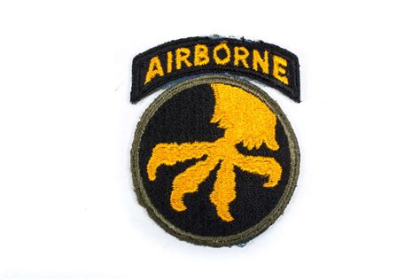 US 17th airborne division patch – fjm44