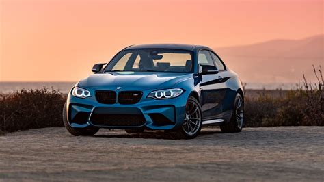 Download wallpaper 1366x768 bmw m3, bmw, car, blue, front view tablet, laptop hd background