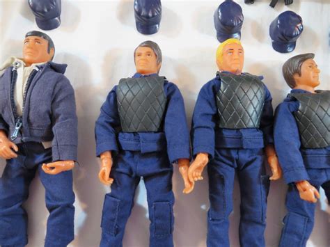 SWAT S.W.A.T. Team Van 7 Action Figures 1970s Toy Lot LJN TV Show Police Mego | eBay