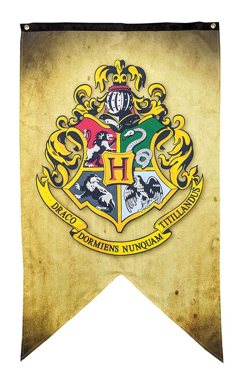 Poster Harry Potter House Flags J.K.Rowling Posters & Prints Home Décor