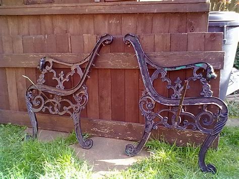 antique heavy cast iron bench ends | in Liverpool, Merseyside | Gumtree