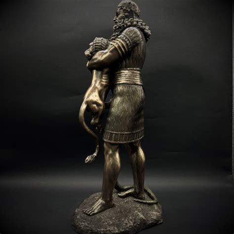 King of Uruk Gilgamesh Statue Ancient Mesopotamian Mythology Epic of ...