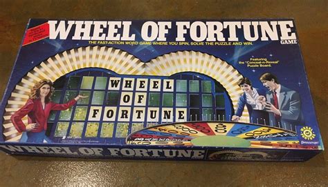 1985 WHEEL OF FORTUNE Vintage Board Game by Pressman - Complete ...