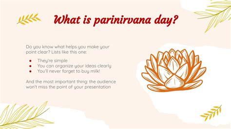 Parinirvana Day | Google Slides & PowerPoint