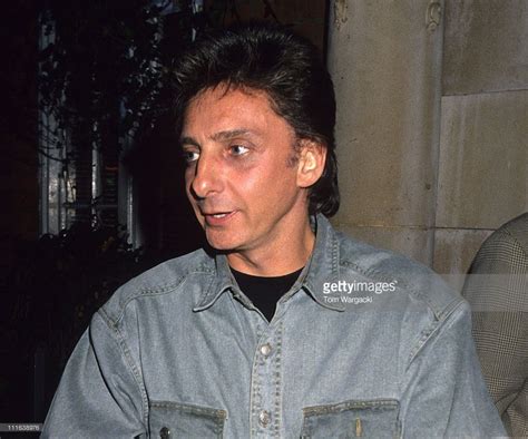 London November 16th 1993. Barry Manilow after press conference for new West End Musical ...