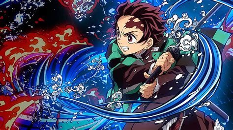 Tanjiro kombiniert in Demon Slayer zwei Atemtechniken, die Tanjiro-Wasseratmung HD ...