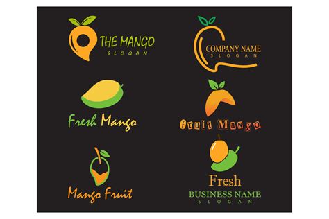 Mango Logo Vector Design Graphic by Redgraphic · Creative Fabrica