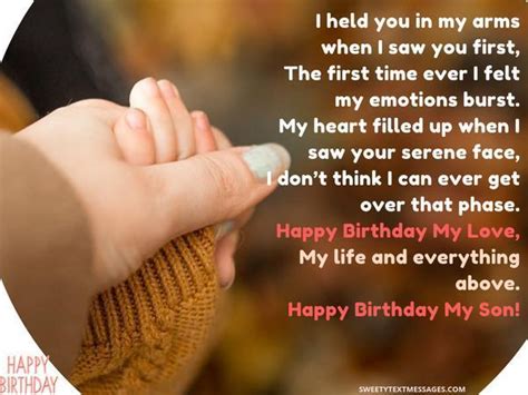 Happy Birthday Son Quotes, Wishes for Son on His Bday | Birthday wishes ...