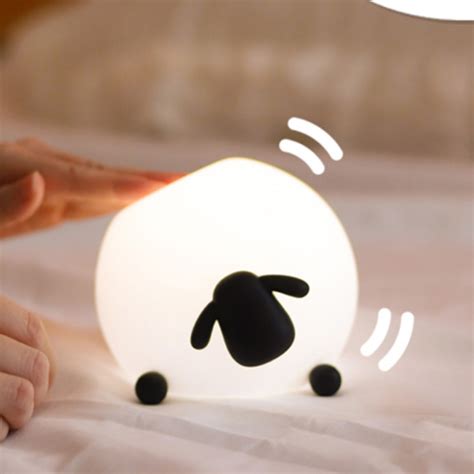 Silicone Shaun Sheep Night Light - CuteTrendybn