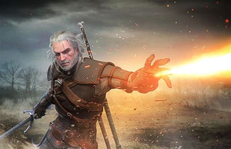 wallpaper the witcher 3, wild hunt, geralt of rivia HD : Widescreen : High Definition : Fullscreen