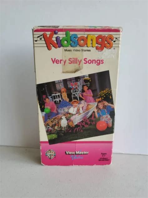 KIDSONGS MUSIC VIDEO Stories: Very Silly Songs VHS 1991 View-Master ...