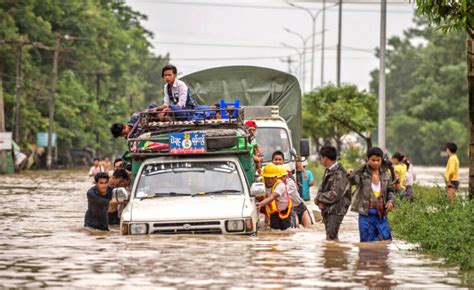 Myanmar flood toll reaches 51 - 4,000 houses submerged | The Thaiger