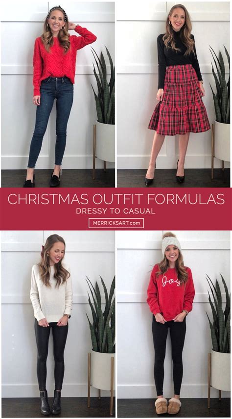 4 Christmas Outfits You Can Put Together This Week - Merrick's Art