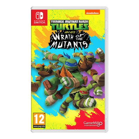 Teenage Mutant Ninja Turtles Arcade - Wrath of the Mutants (Nintendo Switch) | Nintendo Switch ...