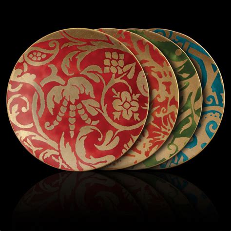 Assorted dessert plates (set of 4) - Fortuny