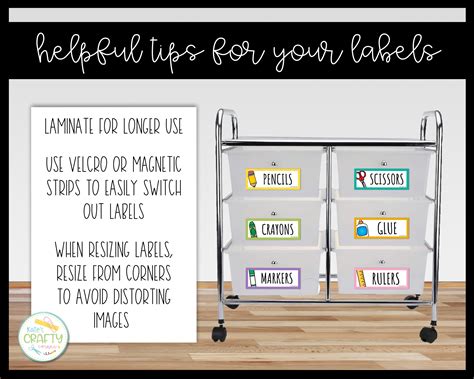 Classroom Labels Editable Labels Clipart Collection - Etsy